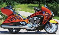 Avon Shows Cobra Tires for Victory Motorcycles