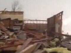 Oklahoma Tornado Video: Watch horrific moment family emerges from storm shelter to see damage