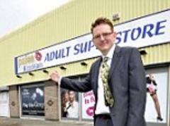 Business is booming for sex shop boss who turns fourth former Little Chef into 'couple friendly adult superstore'