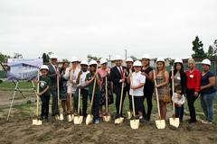 lynwood unified breaks ground on two school construction projects