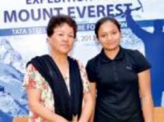 'Indomitable spirit': Former volleyball and football player who lost her leg in a train accident becomes the first Indian amputee to climb Everest